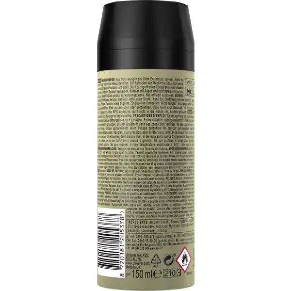 Deo & Bodyspray Gold Caramel Billionaire Magnum