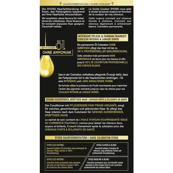 Professional Performance Oleo Intense Permanente Öl-Coloration 4-86 Schokoladenbraun