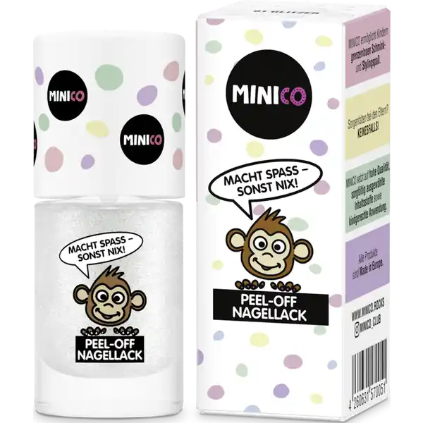 Peel-Off Nagellack 01 Glitzer