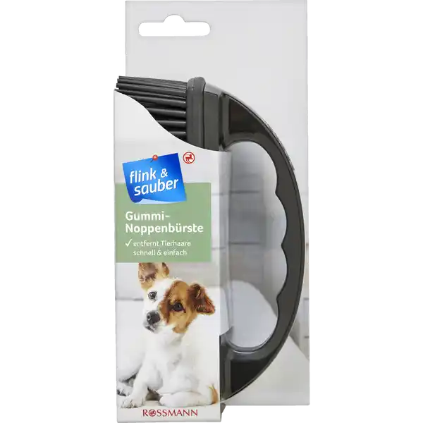 Gummi-Noppenbürste