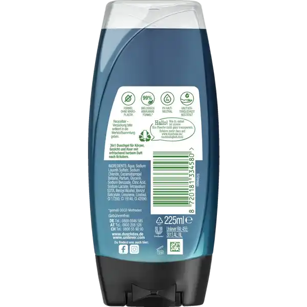 3-in-1 Duschgel & Shampoo For Men