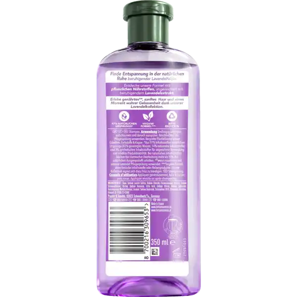 Haarshampoo Sanfte Reinigung Lavendel