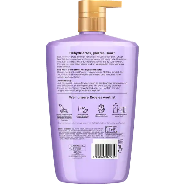 Hydra Feuchtigkeitsauffüllendes Shampoo