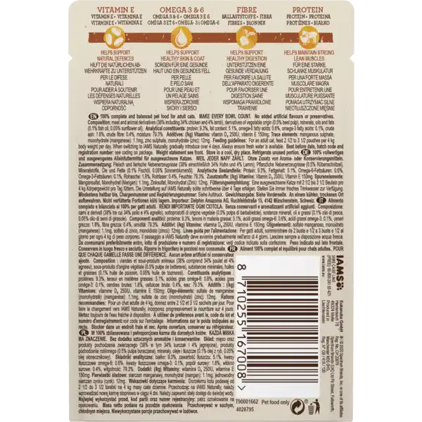 Naturally mit Huhn & Neuseeland-Lamm in Sauce