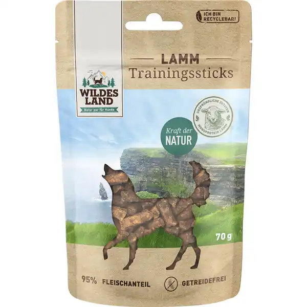 Hundesnack Trainingssticks Lamm