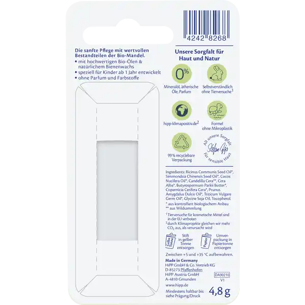 Babysanft Bio Lippen-Pflegestift