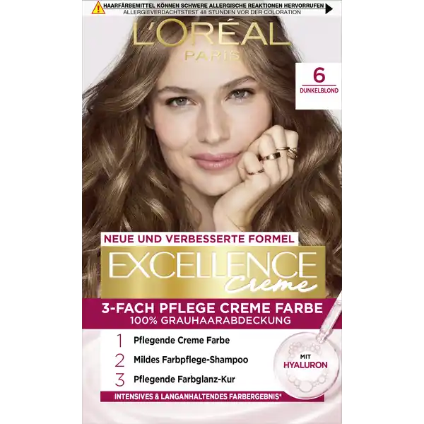 Crème Coloration 6 Dunkelblond