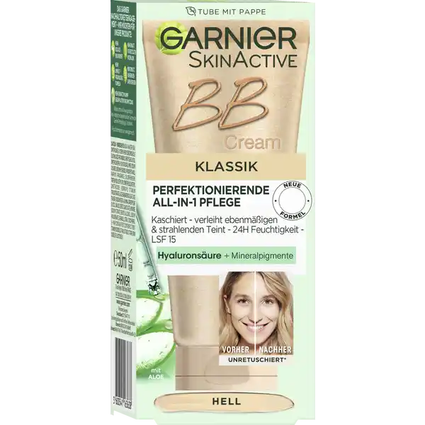 BB Cream Klassik All-in-1 Pflege Hell 24H Feuchtigkeit LSF 15