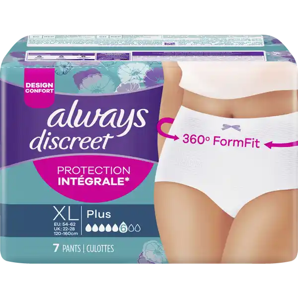 Discreet Inkontinenz Pants Plus XL