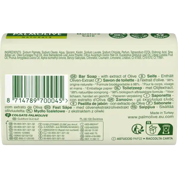 Feste Seife Naturals Moisture Care