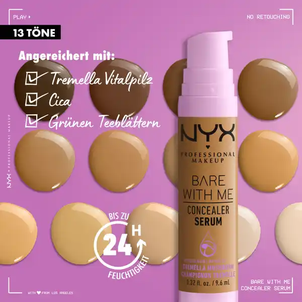 Bare With Me Concealer Serum 09 Deep Golden