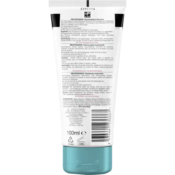 Reichhaltige Fußcreme