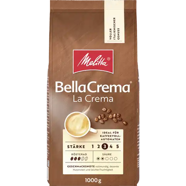 BellaCrema La Crema ganze Bohnen