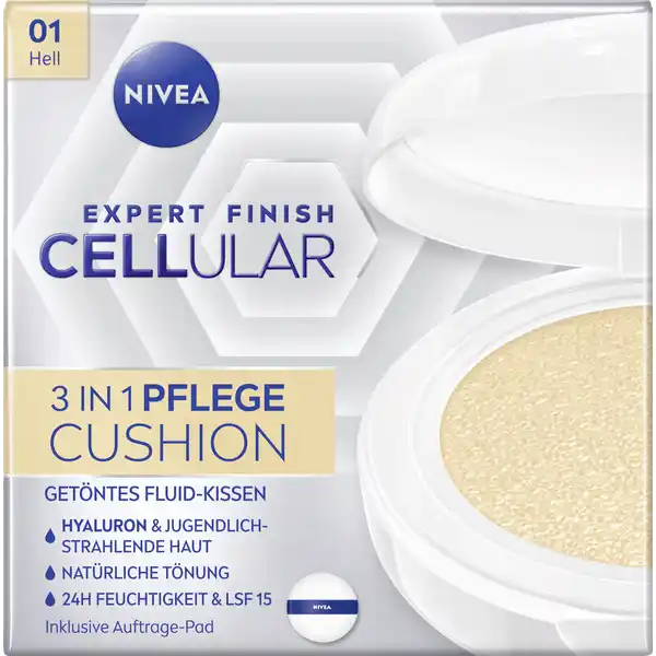 Expert Finish Cellular 3in1 Pflege Cushion 01 Hell