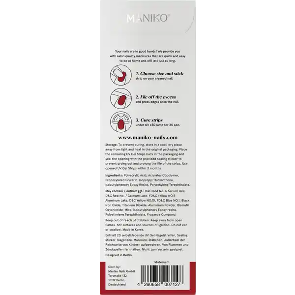 UV Gel Strip Statement