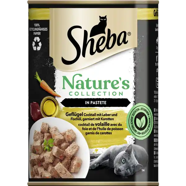 Katze Nassfutter Nature's Collection in Pastete mit Geflügel