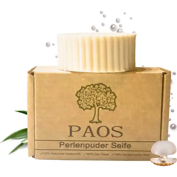 Perlenpuder Seife