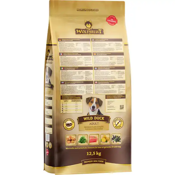 Hundefutter Wild Duck Adult