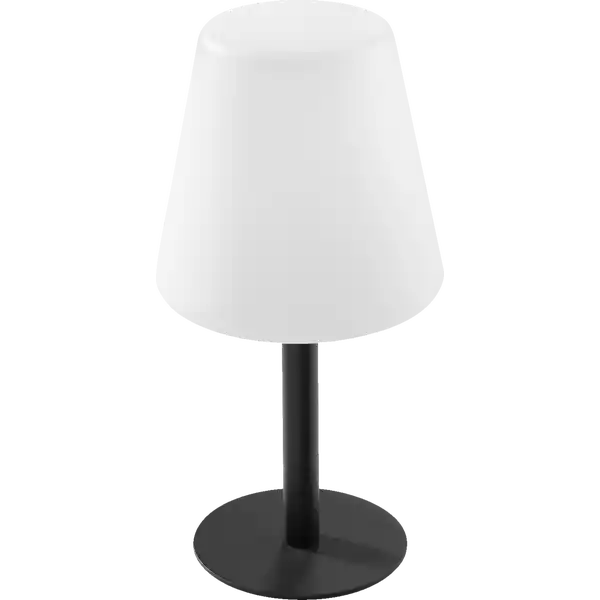 Akku-Outdoor-Tischleuchte schwarz