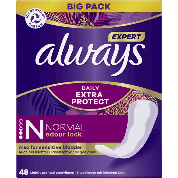 Daily Expert Protect Slipeinlagen Normal mit Duft Big Pack