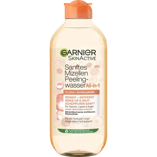 Mizellen Peelingwasser All-in-1 Reinigung & Sanftes Peeling