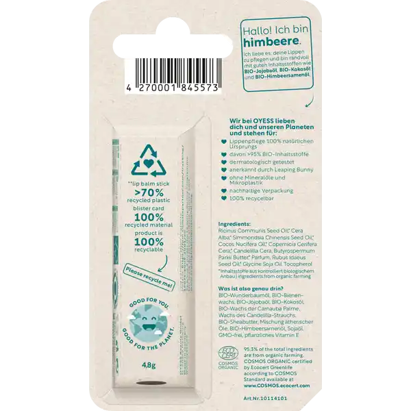 Lippenbalsam Himbeere