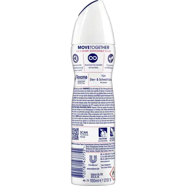 Rexona Nonstop Protection Deospray Anti-Transpirant Winter Dry Limited Edition 150 ml
