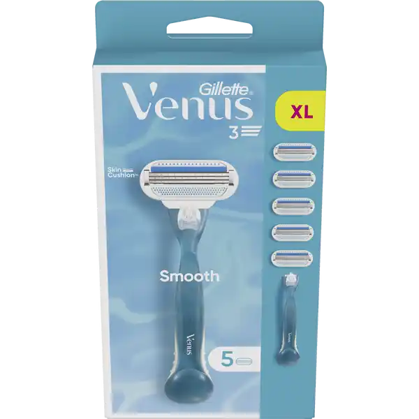 Smooth Rasierer mit 5 Klingen