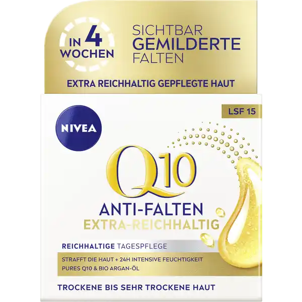 Q10 Anti-Falten Extra-Reichhaltige Tagespflege Trockene Haut LSF15