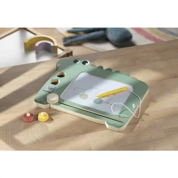 Holz-Magnet-Schreibtafel Drache