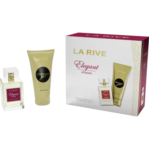 Elegant Woman, EdP 100 ml & Shower Gel, 100 ml Geschenkset