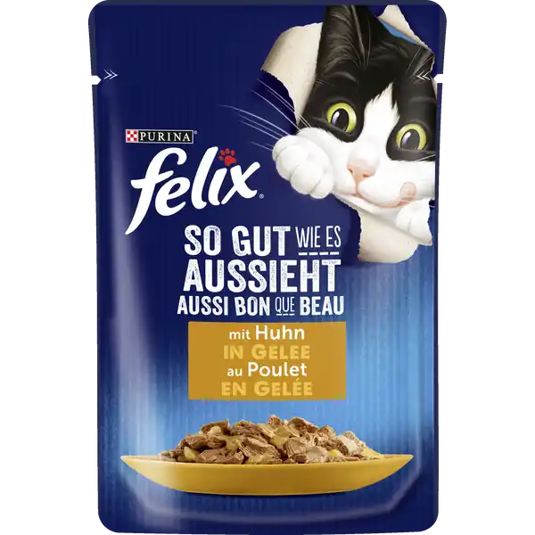 So gut wie es aussieht mit Huhn in Gelee