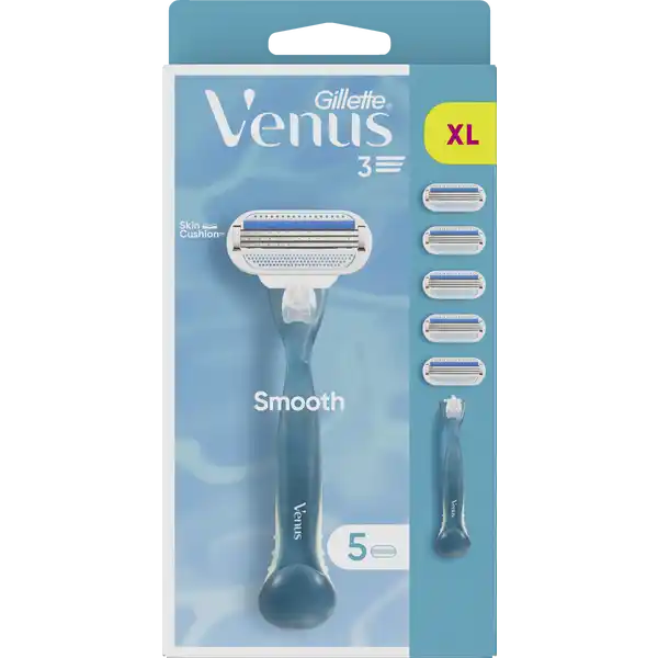 Smooth Rasierer mit 5 Klingen