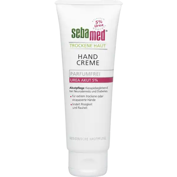Trockene Haut Handcreme Parfumfrei Urea  5%
