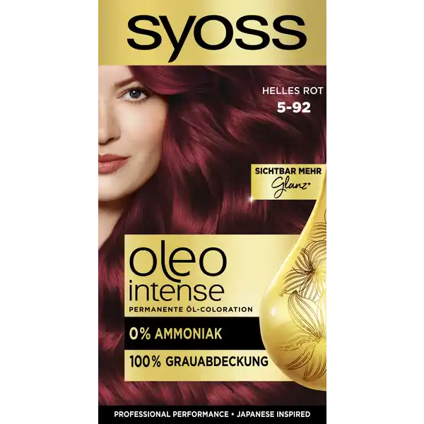Professional Performance Oleo Intense Permanente Öl-Coloration 5-92 Helles Rot
