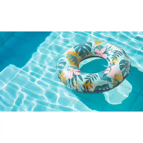 Schwimmring Tropisches Blumendesign