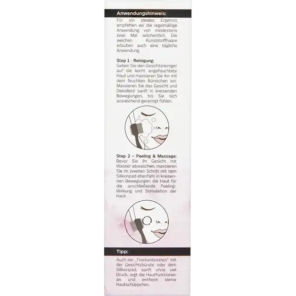 2-in-1 Gesichtsbürste