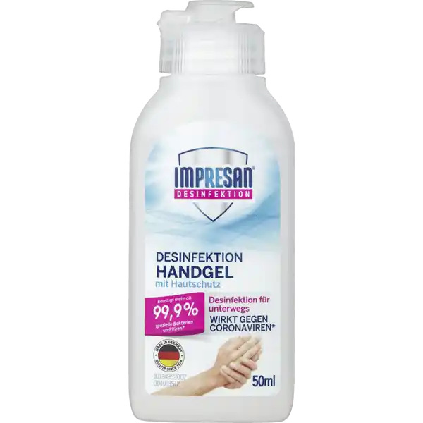 Hände Desinfektionsgel