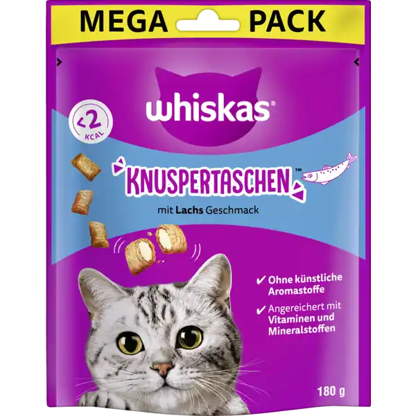 Knuspertaschen Beutel mit Lachs Geschmack