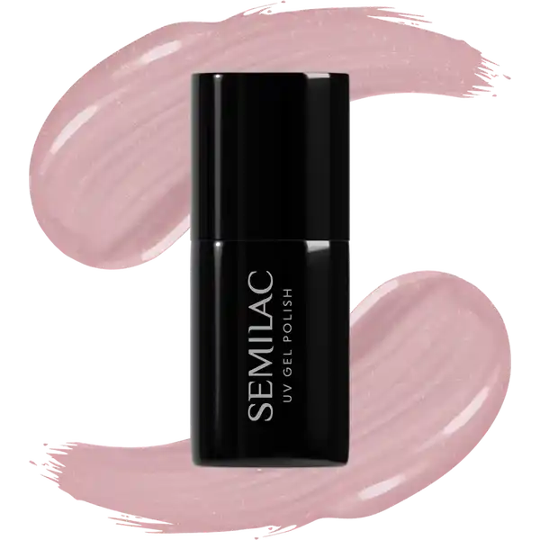 376 UV Nagellack Hybrid Semilac Shimmer Stone Pink Diamond