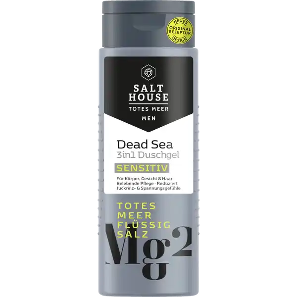 Totes Meer Körper, Gesicht & Haar Duschgel sensitiv