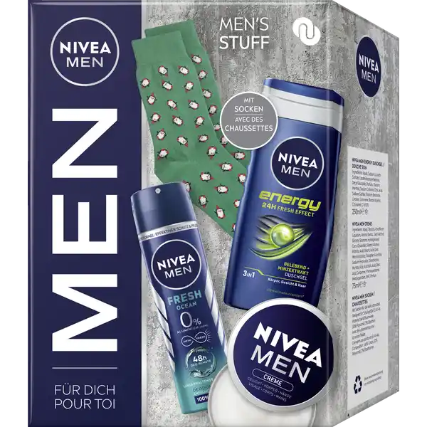 Mens Stuff Geschenkset mit Socken