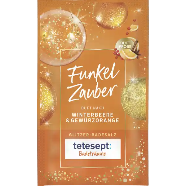 Glitzer-Badesalz Funkelzauber