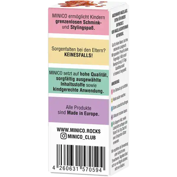 Peel-Off Nagellack 05 Glitzer Pink