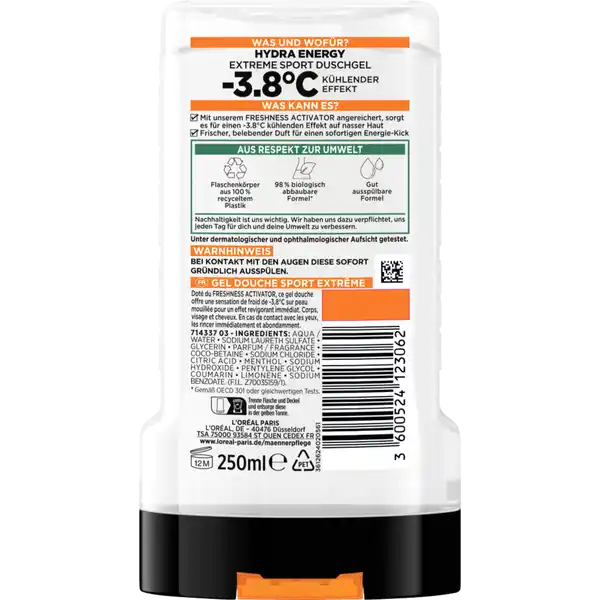 Hydra Energy Extreme Sport Duschgel