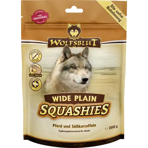 Hundesnack Squashies Wide Plain