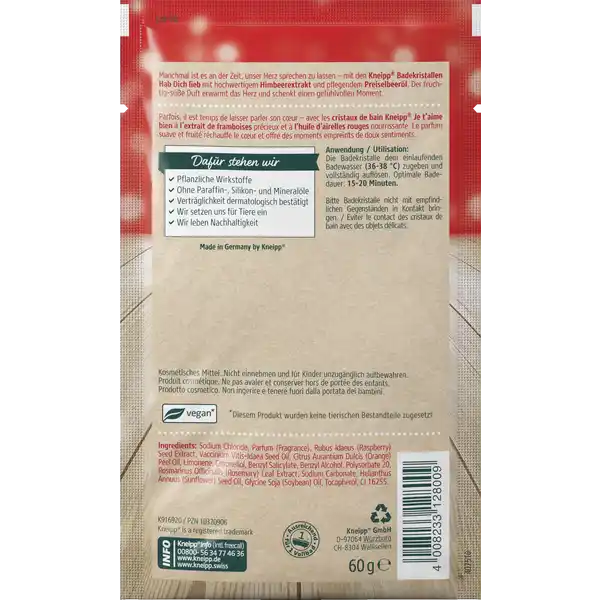 Badekristalle Hab dich lieb