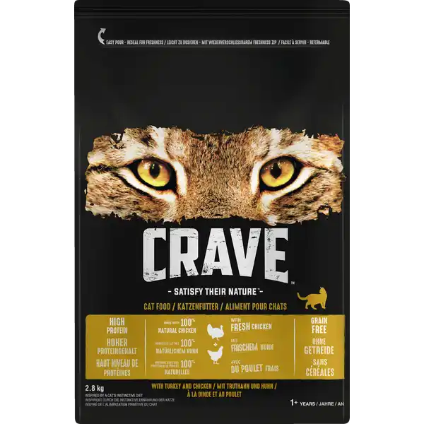 Adult Trockenfutter mit Truthahn & Huhn