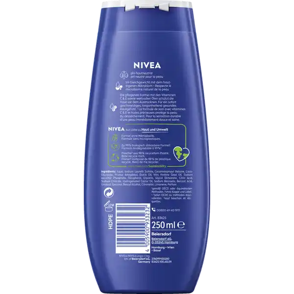 Pflegedusche Creme Care & NIVEA Duft