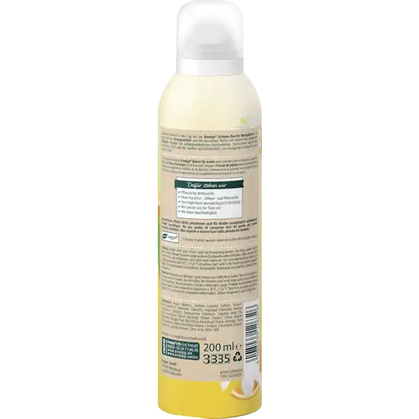 Schaum-Dusche Wachgeküsst Orangenblüte - Jojobaöl